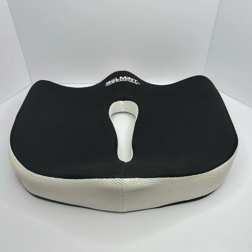 Belmint Orthopedic Seat Cushion with Memory‎ Foam Lower Back Lumbar Tailbone